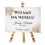 Tablica powitalna 50x70 cm - POZIOMO - 8 wzorów - obrazek 7