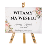 Tablica powitalna 50x70 cm - POZIOMO - Ariana 11 wzorów - obrazek 4