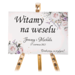 Tablica powitalna 50x70 cm - POZIOMO - Ariana 11 wzorów - obrazek 8