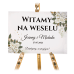 Tablica powitalna 50x70 cm - POZIOMO - Ariana 11 wzorów - obrazek 10