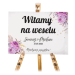 Tablica powitalna 50x70 cm - POZIOMO - Ariana 11 wzorów - obrazek 12