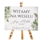 Tablica powitalna 50x70 cm - POZIOMO - Elza 4 wzory - obrazek 3