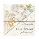 Zaproszenia ślubne składane - Diana - 4 wzory - obrazek 5