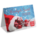 Kartki Świąteczne zdjęcia A6 firmowe z logo - 20 wzorów - obrazek 18