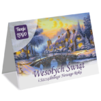 Kartki Świąteczne zdjęcia A6 firmowe z logo - 20 wzorów - obrazek 21