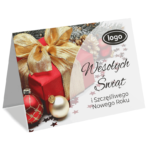 Kartki Świąteczne zdjęcia A6 firmowe z logo - 20 wzorów - obrazek 4