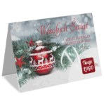 Kartki Świąteczne zdjęcia A6 firmowe z logo - 20 wzorów - obrazek 10