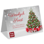 Kartki Świąteczne zdjęcia A6 firmowe z logo - 20 wzorów - obrazek 11