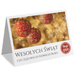 Kartki Świąteczne zdjęcia A6 firmowe z logo - 10 wzorów - obrazek 5