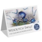 Kartki Świąteczne zdjęcia A6 firmowe z logo - 10 wzorów - obrazek 6