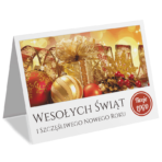 Kartki Świąteczne zdjęcia A6 firmowe z logo - 10 wzorów - obrazek 8