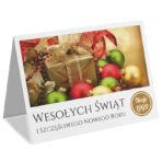 Kartki Świąteczne zdjęcia A6 firmowe z logo - 10 wzorów - obrazek 9