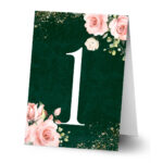 Numerki na stół - Noemi - 7 szt.