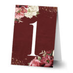 Numerki na stół - Noemi - 7 szt. - obrazek 6