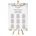 Tablica z usadzeniem gości 90x60 cm - Elza 4 wzory - obrazek 4