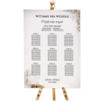 Tablica z usadzeniem gości 90x60 cm - 8 wzorów - obrazek 4