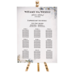 Tablica z usadzeniem gości 90x60 cm - 8 wzorów - obrazek 5