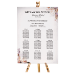 Tablica z usadzeniem gości 90x60 cm - 8 wzorów - obrazek 6