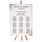 Tablica z usadzeniem gości 90x60 cm - 8 wzorów - obrazek 7