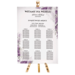 Tablica z usadzeniem gości 90x60 cm - 8 wzorów - obrazek 10