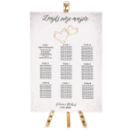 Tablica z usadzeniem gości 90x60 cm - Ariana 11 wzorów - obrazek 3