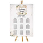 Tablica z usadzeniem gości 90x60 cm - Ariana 11 wzorów - obrazek 5