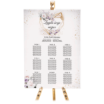 Tablica z usadzeniem gości 90x60 cm - Ariana 11 wzorów - obrazek 8