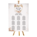 Tablica z usadzeniem gości 90x60 cm - Ariana 11 wzorów - obrazek 11