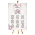 Tablica z usadzeniem gości 90x60 cm - Ariana 11 wzorów - obrazek 12