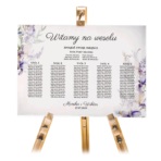 Tablica z usadzeniem gości 50x70 cm - POZIOMO - 8 wzorów - obrazek 9