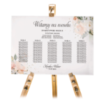 Tablica z usadzeniem gości 50x70 cm - POZIOMO - Ariana 11 wzorów - obrazek 6