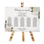 Tablica z usadzeniem gości 50x70 cm - POZIOMO - Ariana 11 wzorów - obrazek 10