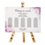 Tablica z usadzeniem gości 50x70 cm - POZIOMO - Ariana 11 wzorów - obrazek 12