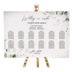 Tablica z usadzeniem gości 90x60 cm - POZIOMO - Elza 4 wzory - obrazek 5