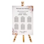 Tablica z usadzeniem gości 70x50 cm - 8 wzorów - obrazek 6