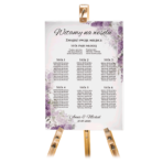 Tablica z usadzeniem gości 70x50 cm - 8 wzorów - obrazek 10