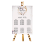 Tablica z usadzeniem gości 70x50 cm - Ariana 11 wzorów - obrazek 8