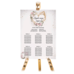 Tablica z usadzeniem gości 70x50 cm - Ariana 11 wzorów - obrazek 9