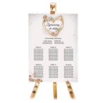 Tablica z usadzeniem gości 70x50 cm - Ariana 11 wzorów - obrazek 11