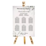 Tablica z usadzeniem gości 70x50 cm - Elza 4 wzory - obrazek 5