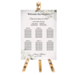 Tablica z usadzeniem gości 70x50 cm - Elza 4 wzory - obrazek 6