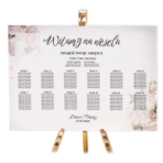 Tablica z usadzeniem gości 90x60 cm - POZIOMO - Ariana 11 wzorów - obrazek 9