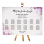 Tablica z usadzeniem gości 90x60 cm - POZIOMO - Ariana 11 wzorów - obrazek 12