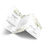 Zaproszenia Ślubne DL składane - Kaja - 5 wzorów - obrazek 3