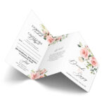 Zaproszenia Ślubne DL składane - Kaja - 5 wzorów - obrazek 9