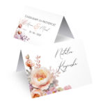 Winietki ślubne na stół - Iris - obrazek 8