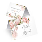 Winietki ślubne na stół - Iris - obrazek 3