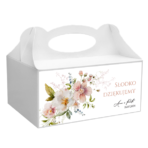 Pudełko na ciasto z naklejką Iris 1szt - obrazek 3