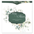 Zaproszenia Ślubne z kopertą wycinane - Frida - 8 wzorów - obrazek 6