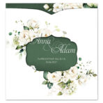 Zaproszenia Ślubne z kopertą wycinane - Frida - 8 wzorów - obrazek 3